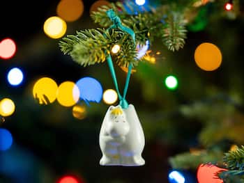 Weihnachtsbaumschmuck - Moomin - Umarmung