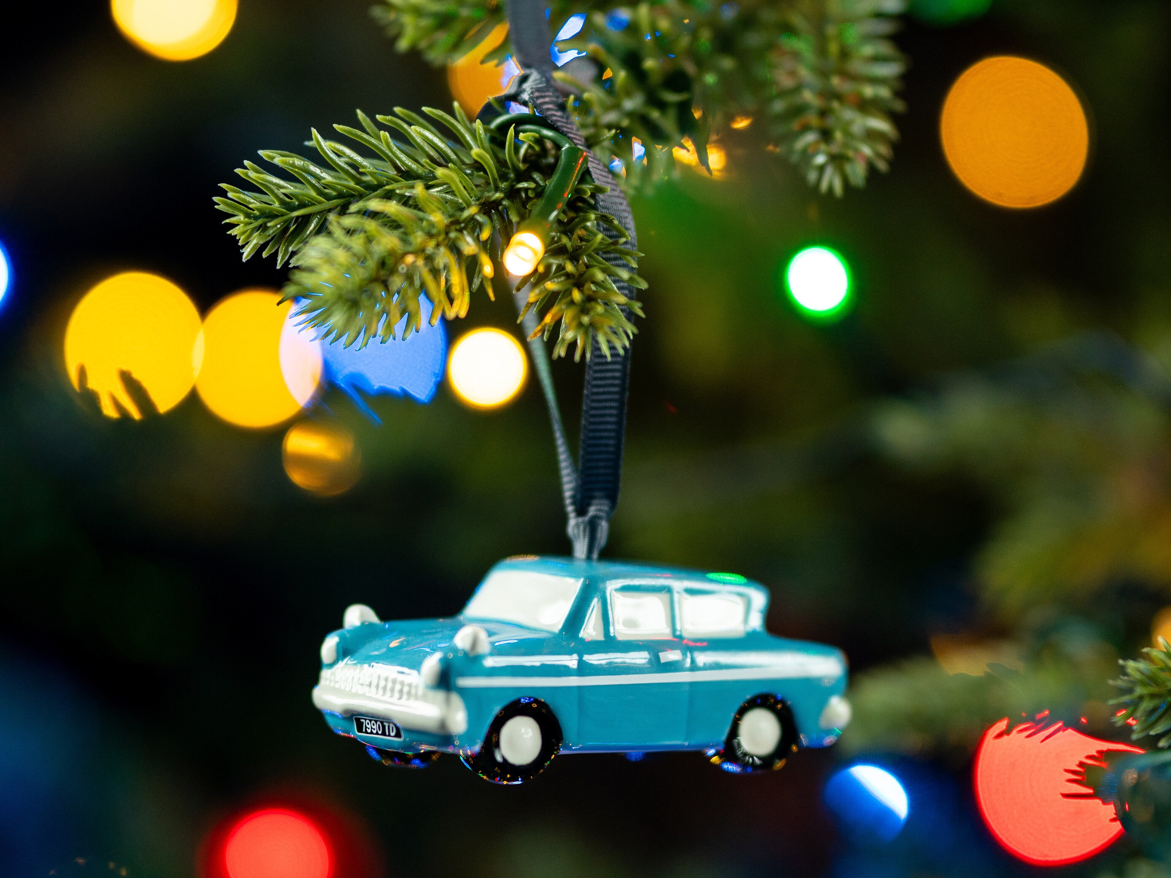 Weihnachtsbaumschmuck - Harry Potter - Fliegendes Auto