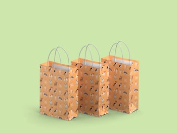 Presentpåsar 3-pack - Hundar - Mellan