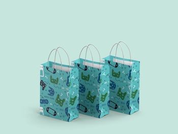 Lahjapussit 3 kpl - Videopelit - Keskikoko