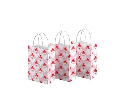 Gaveposer 3-pak - Julemanden - Mellem