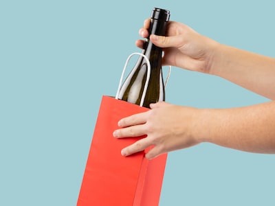 Vinposer 5-pak - Ensfarvet