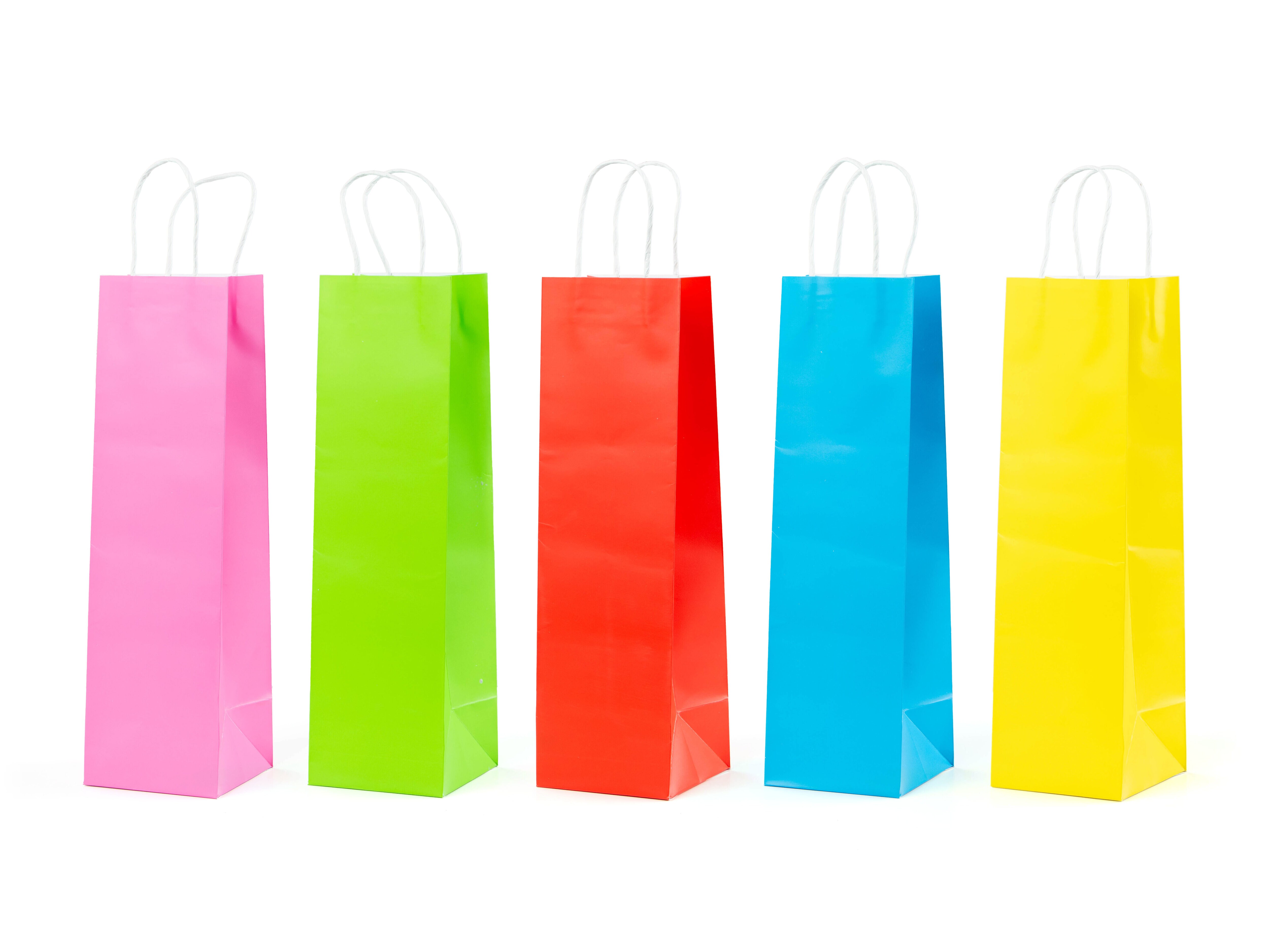 Vinpåsar 5-pack - Enfärgade