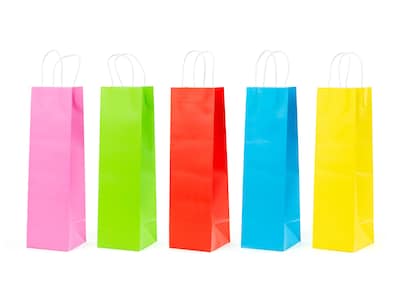 Vinposer 5-pak - Ensfarvet