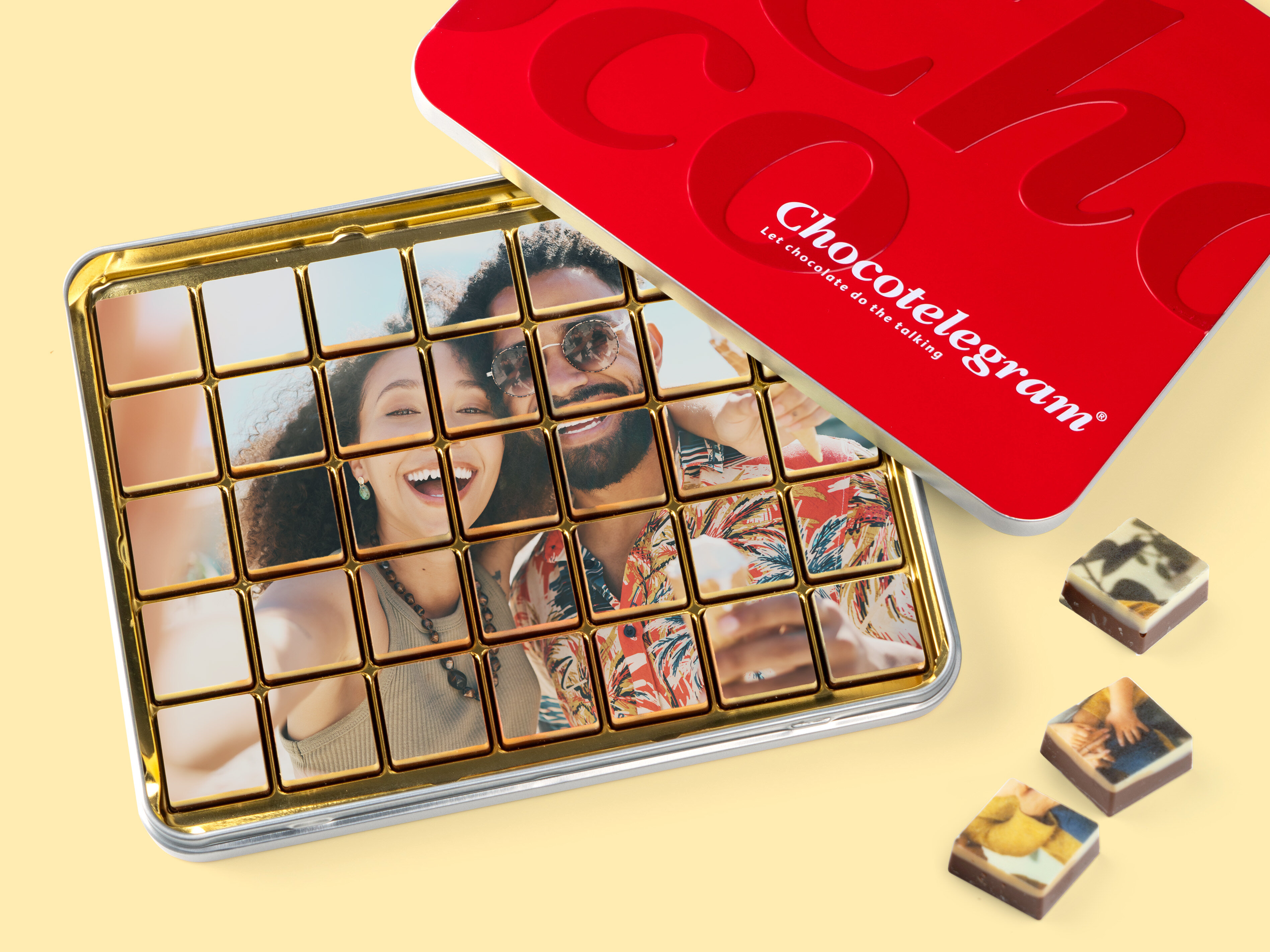 Suklaa omalla valokuvalla