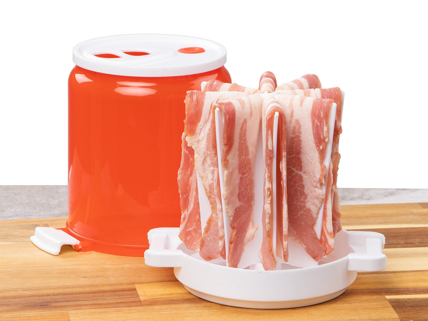 Bacon Cooker Mikroaaltouuniin