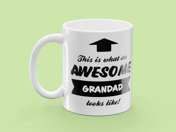 Tasse mit Aufdruck - Awesome Grandad