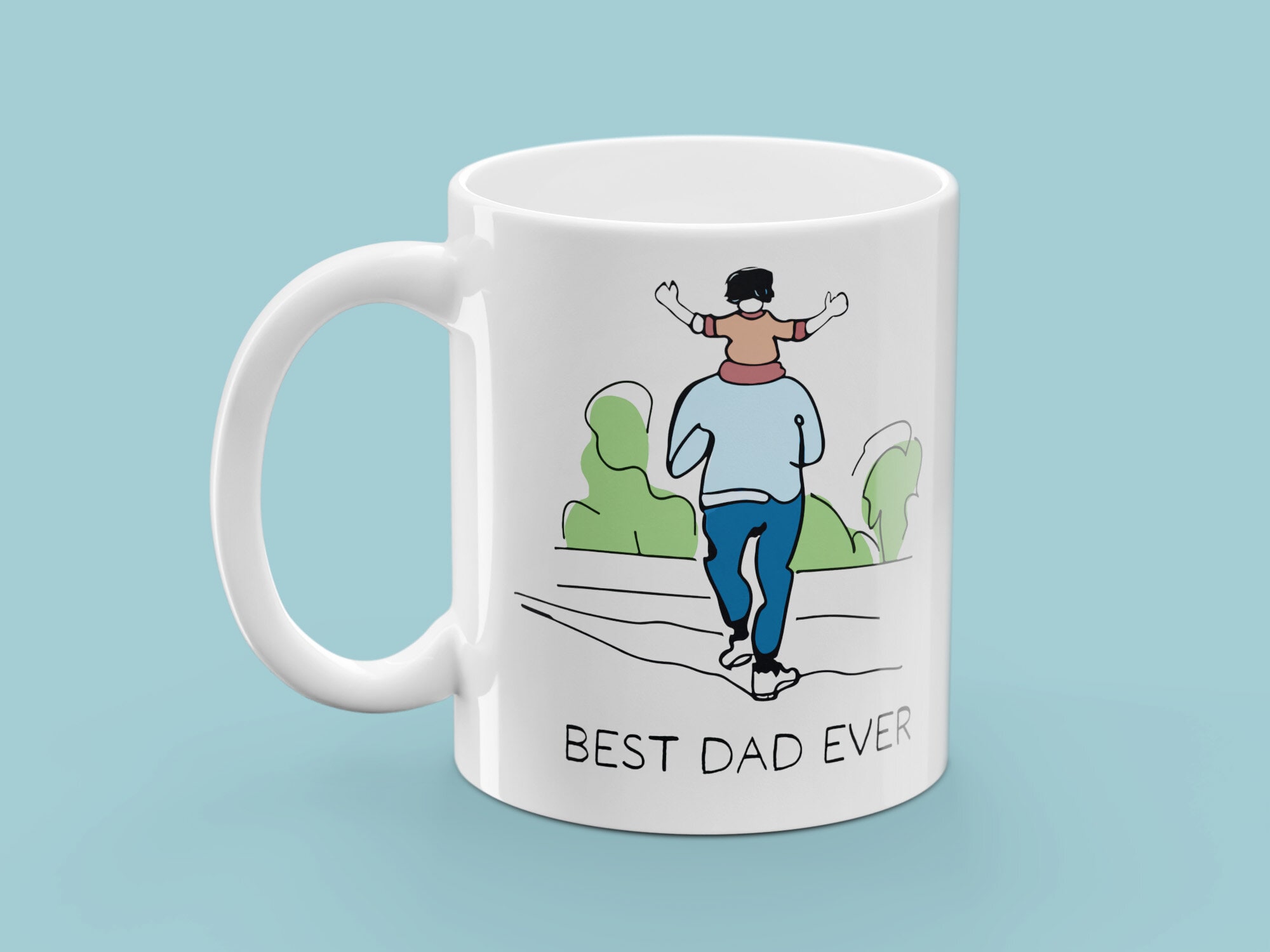 Krus med Tryk - Best Dad Ever