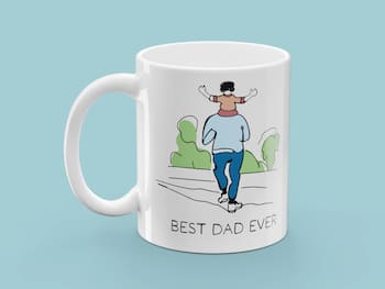 Tasse mit Aufdruck - Best Dad Ever