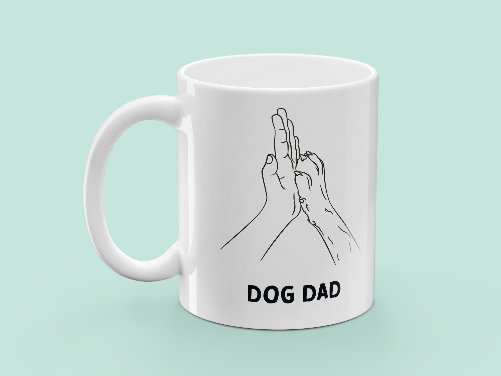 Muki painatuksella - Dog Dad