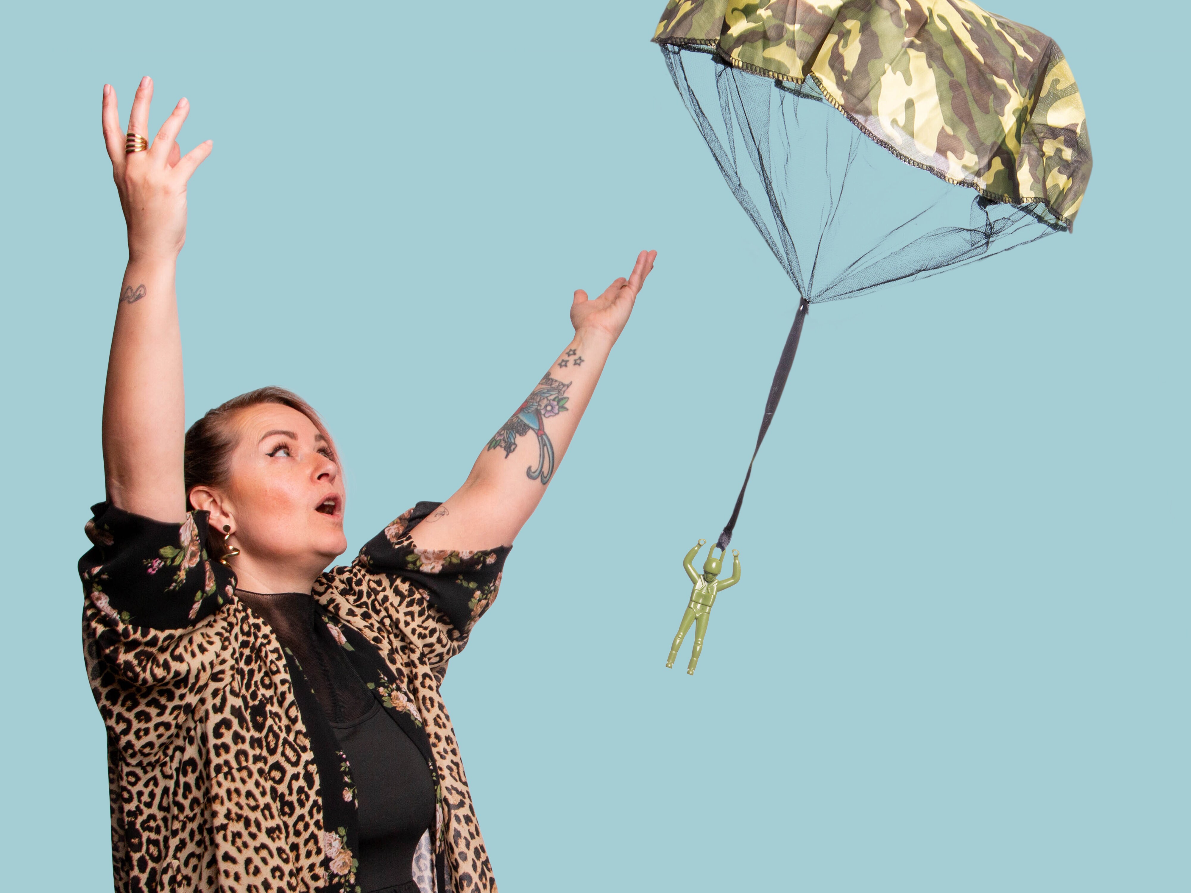 Laskuvarjohyppääjä