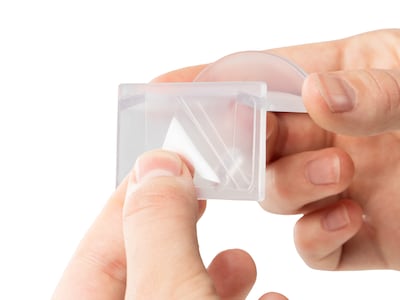 Selvklæbende kroge til kasketter - 10-pak