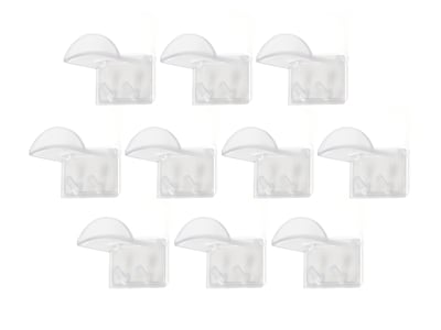 Selvklæbende kroge til kasketter - 10-pak