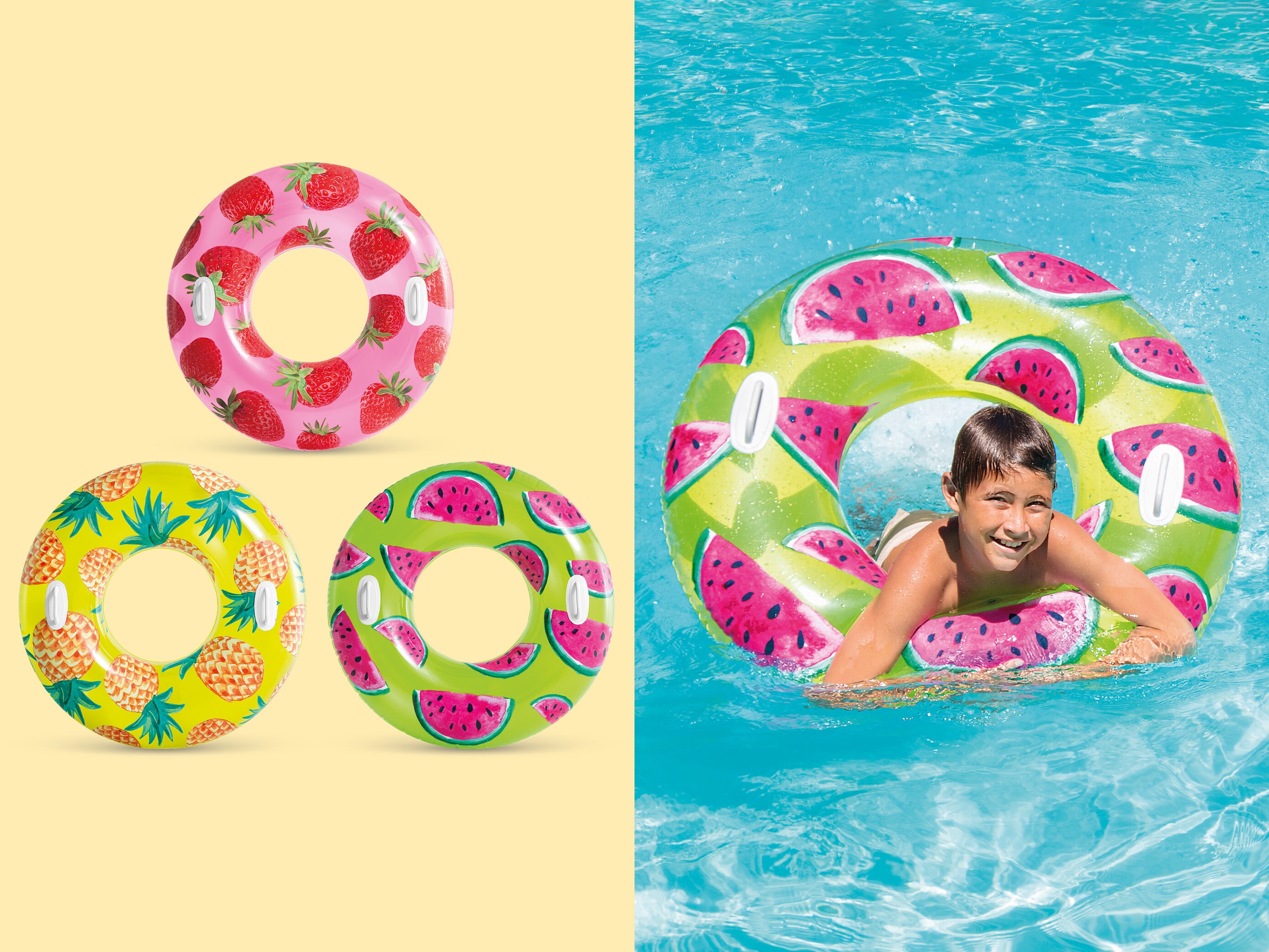 Badering med Tropiske Frugter - Intex