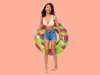 Schwimmring mit tropischen Früchten - Intex