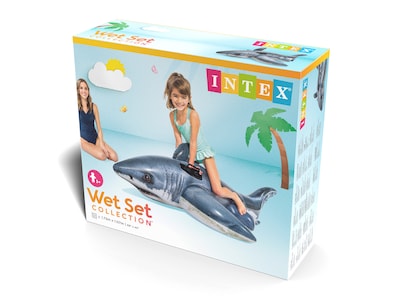 Oppblåsbar strandmadrass Hai - Intex