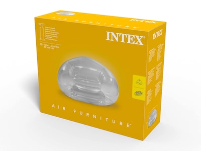 Gjennomsiktig oppblåsbar sittesekk - Intex
