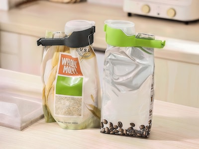 Beutelverschluss mit Gießfunktion 4er-Pack