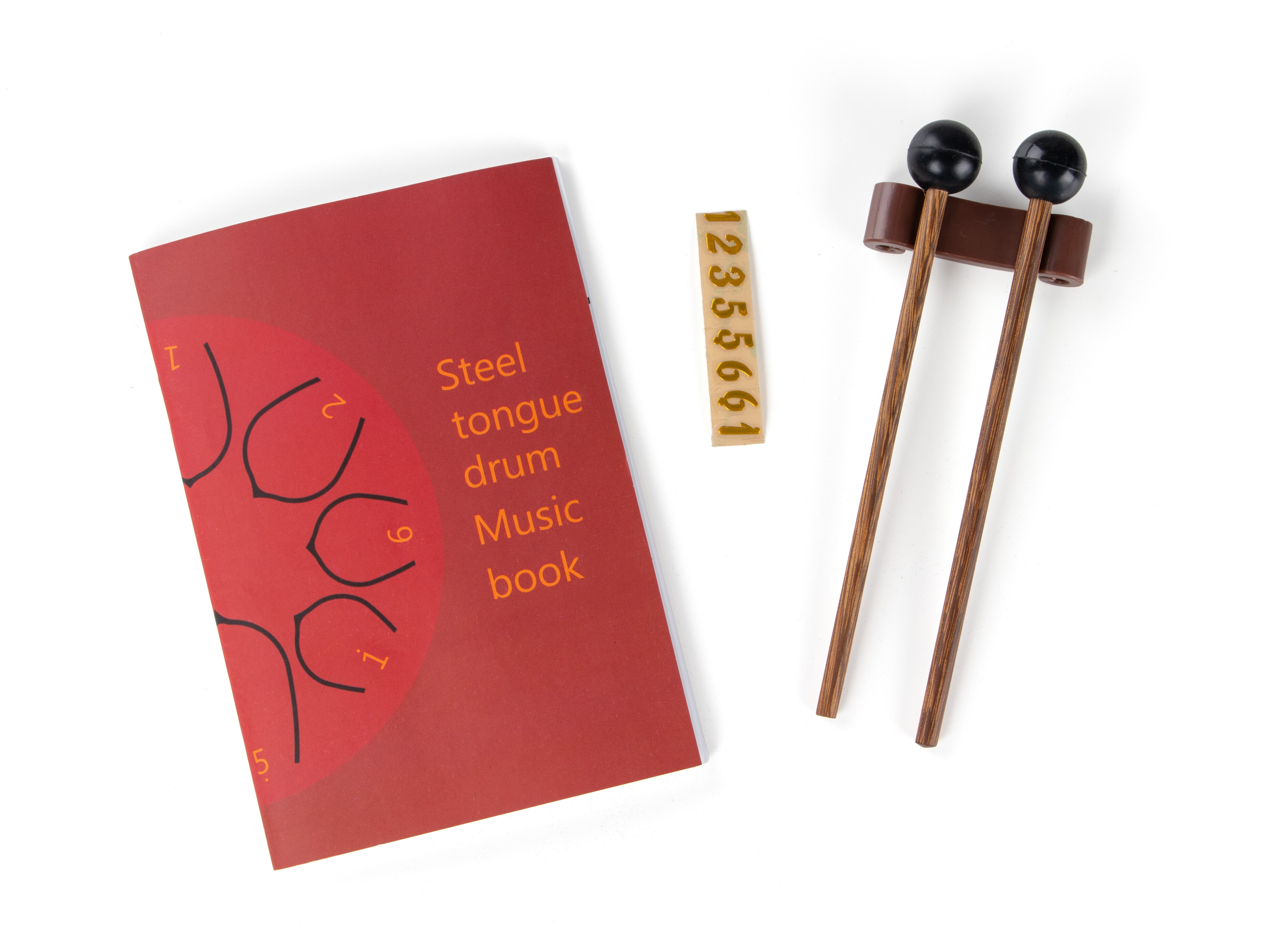 6-tommer Ståltungetromme med 8 toner