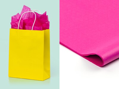 Silkespapper 10-pack - Rosa