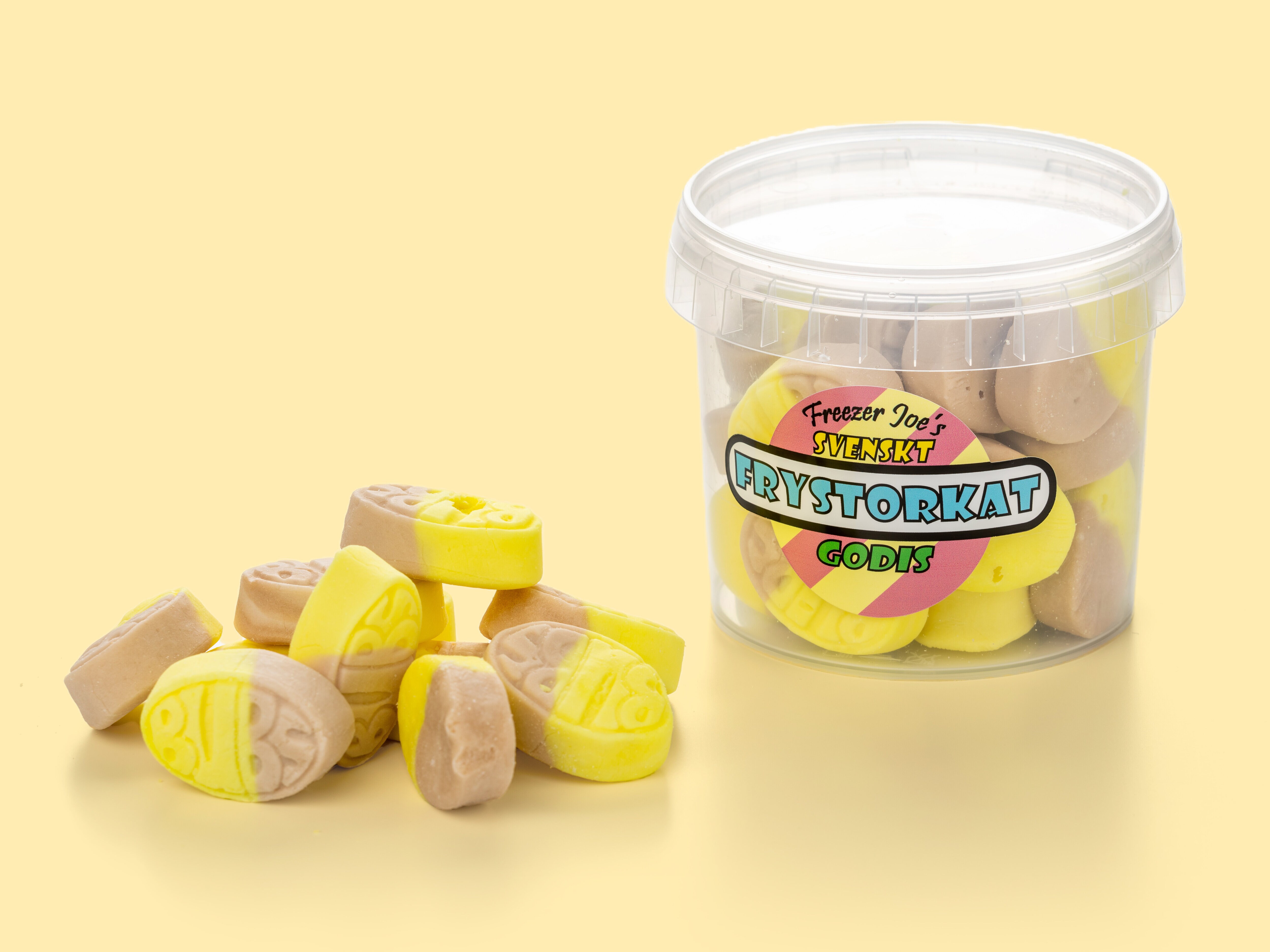 Pakastekuivatut karkit - Banaani/Toffee Kilvet