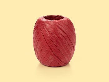 Geschenkband Raffia 50m - Rot