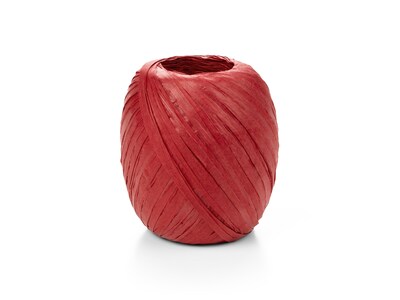 Geschenkband Raffia 50m - Rot