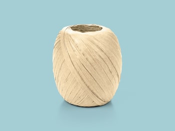 Presentband Raffia 50m - Ljusgul