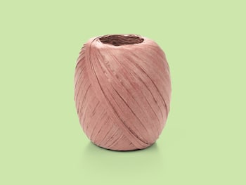 Gavebånd Raffia 50m - Rosa