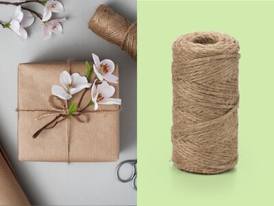 Presentband Jute 50m - Natur