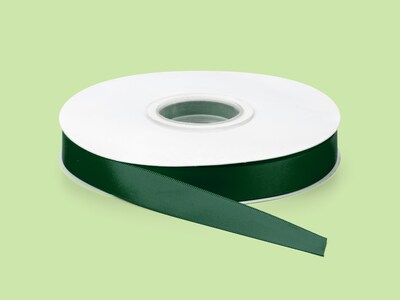 Presentband Satin 40m - Mörkgrön