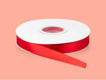 Geschenkband Satin 40m - Rot