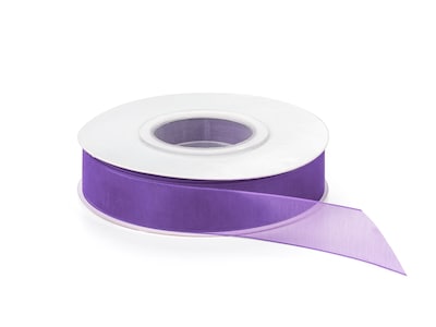 Gavebånd Organza 40m - Lilla