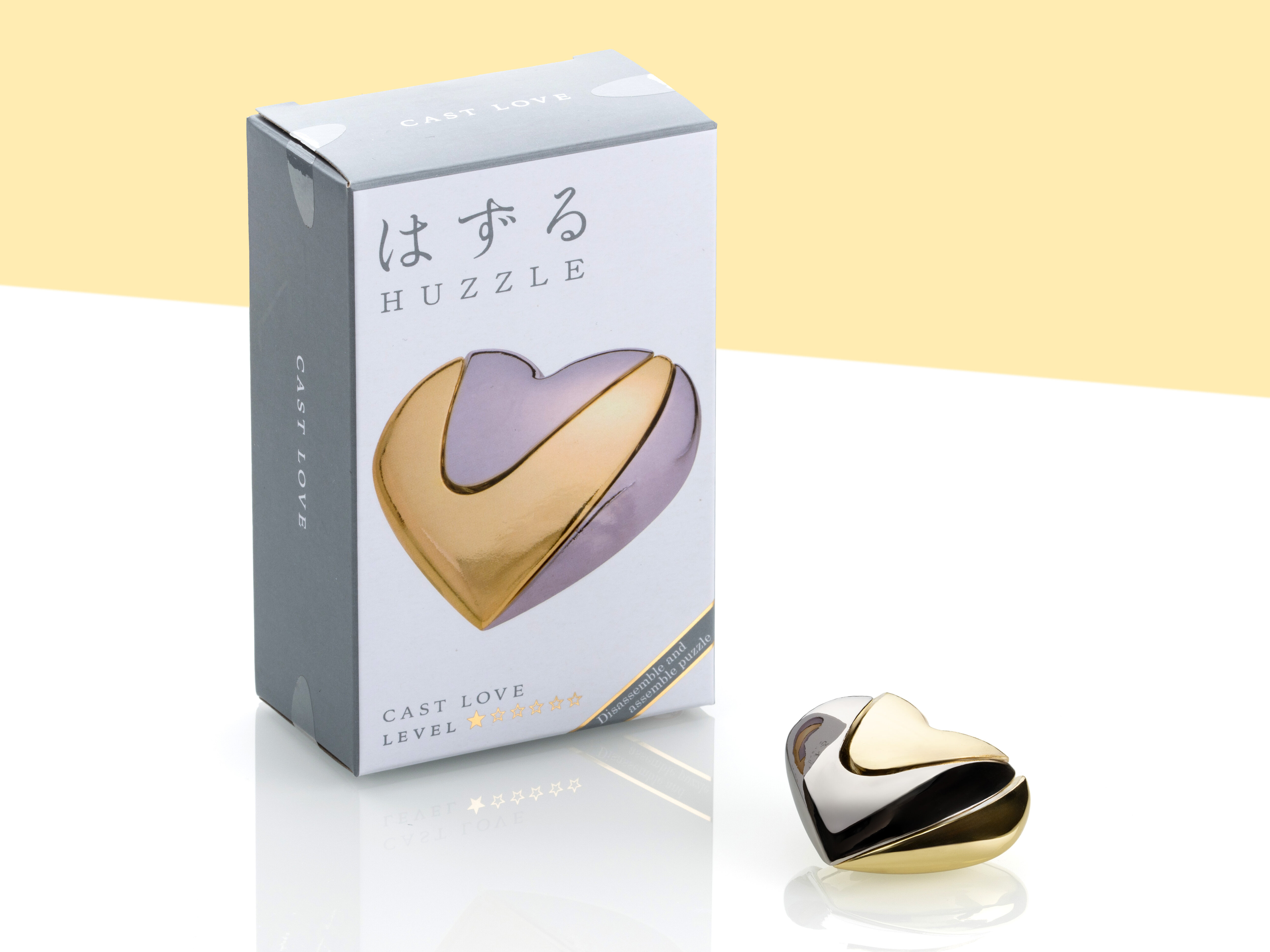 Huzzle Metallipalapeli Love