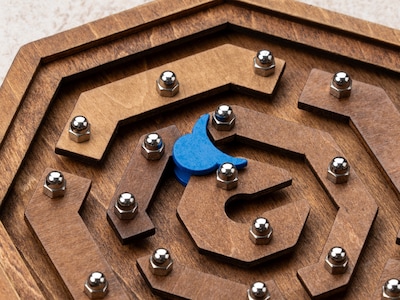 Das Labyrinth des Minotaurus - Holzpuzzle