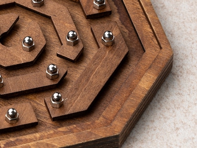 Das Labyrinth des Minotaurus - Holzpuzzle