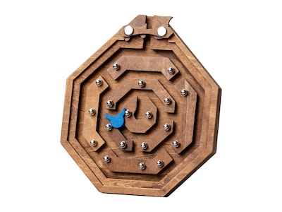 Das Labyrinth des Minotaurus - Holzpuzzle