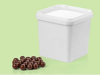 Naturgodteri - Lakrisfudge melkesjokolade 2,5 kg