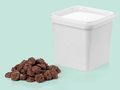 Naturgodis - Kokostoppar mjölkchoklad 2,2 kg