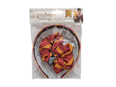 Harry Potter hårbånd og scrunchy - Gryffindor