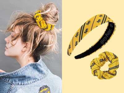 Harry Potter tiara ja scrunchy - Hufflepuff