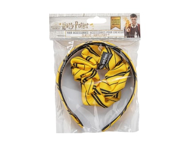 Harry Potter tiara ja scrunchy - Hufflepuff