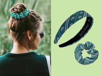 Harry Potter tiara ja scrunchy - Slytherin