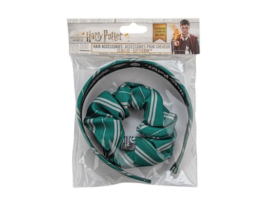 Harry Potter diadem och scrunchy - Slytherin