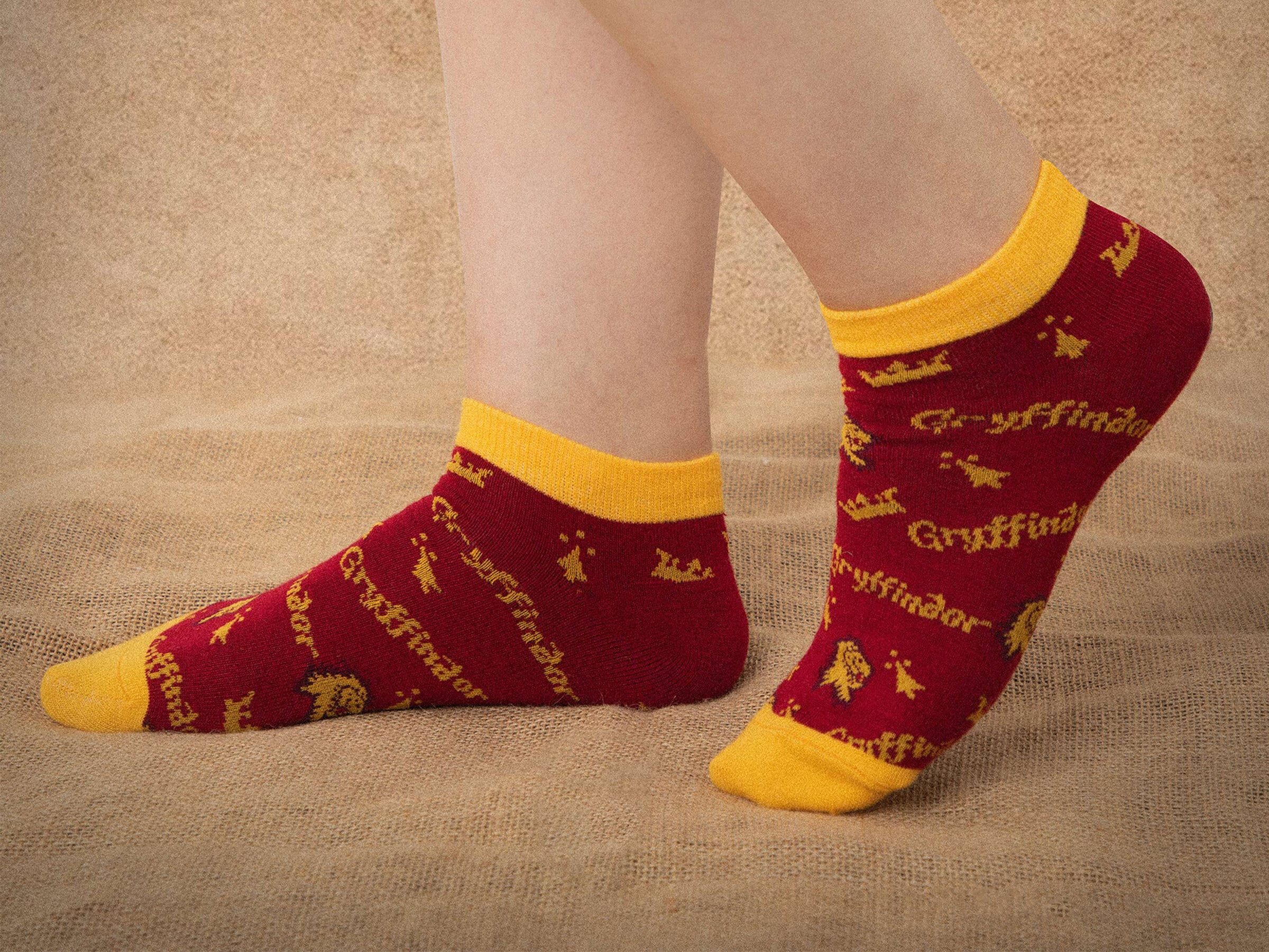 Harry Potter Knöchelsocken 3er-Pack - Gryffindor