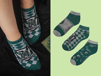 Harry Potter Knöchelsocken 3er-Pack - Slytherin