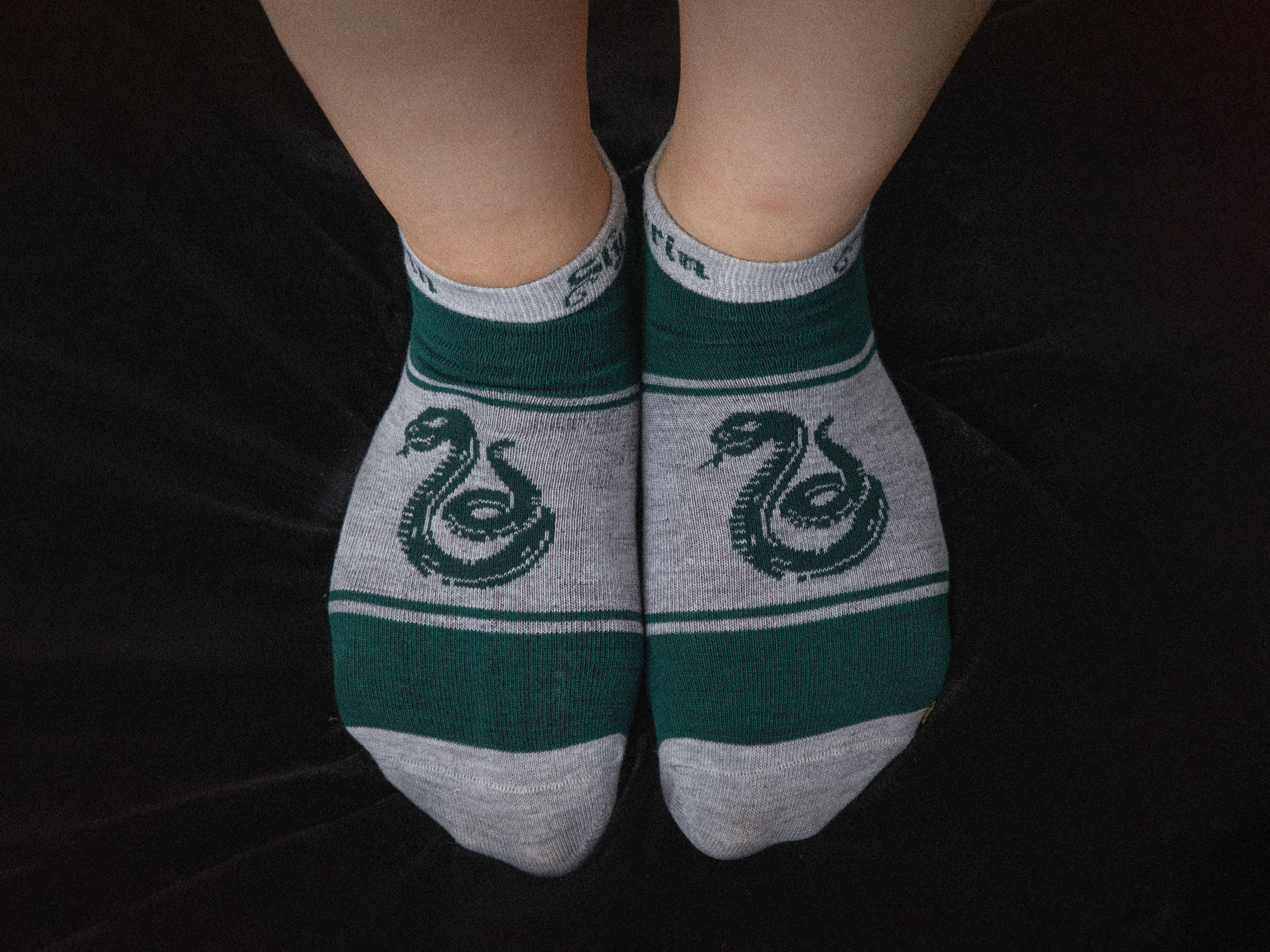 Harry Potter Knöchelsocken 3er-Pack - Slytherin