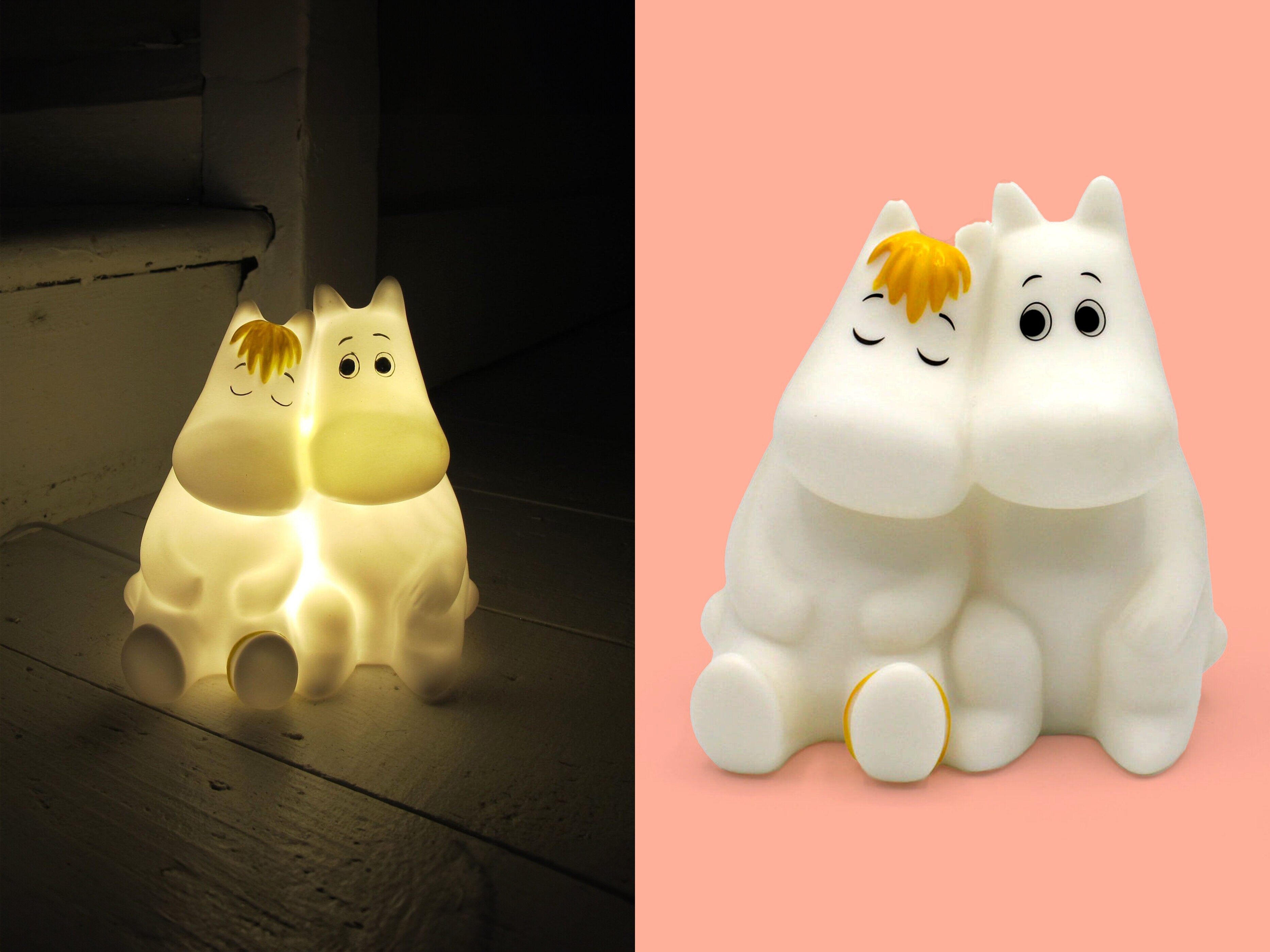 Mummitrollet og snorkfrøken LED-lampe