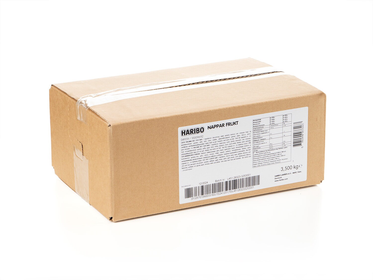 Fruktnappar Lösgodis 3,5 kg