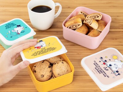 Mummitrollet Matbokser 3-pakning